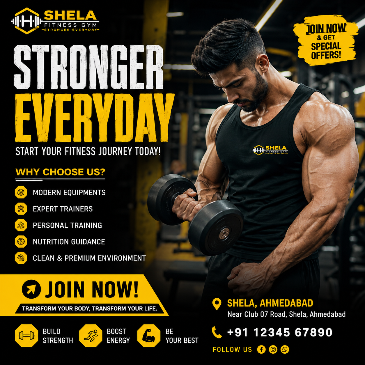 gym shela ads image